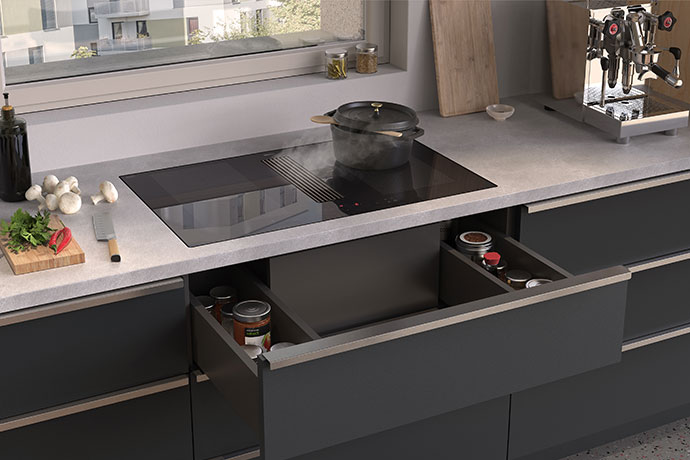 Piana Plus Schublade offen