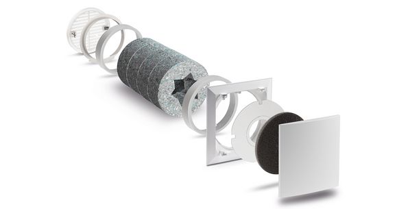 Zuluftsysteme Aussenwand-Luftdurchlass ALD